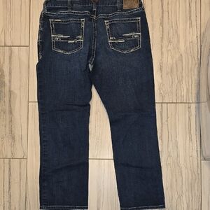 Ariat Men's Dark Blue Straight Jeans